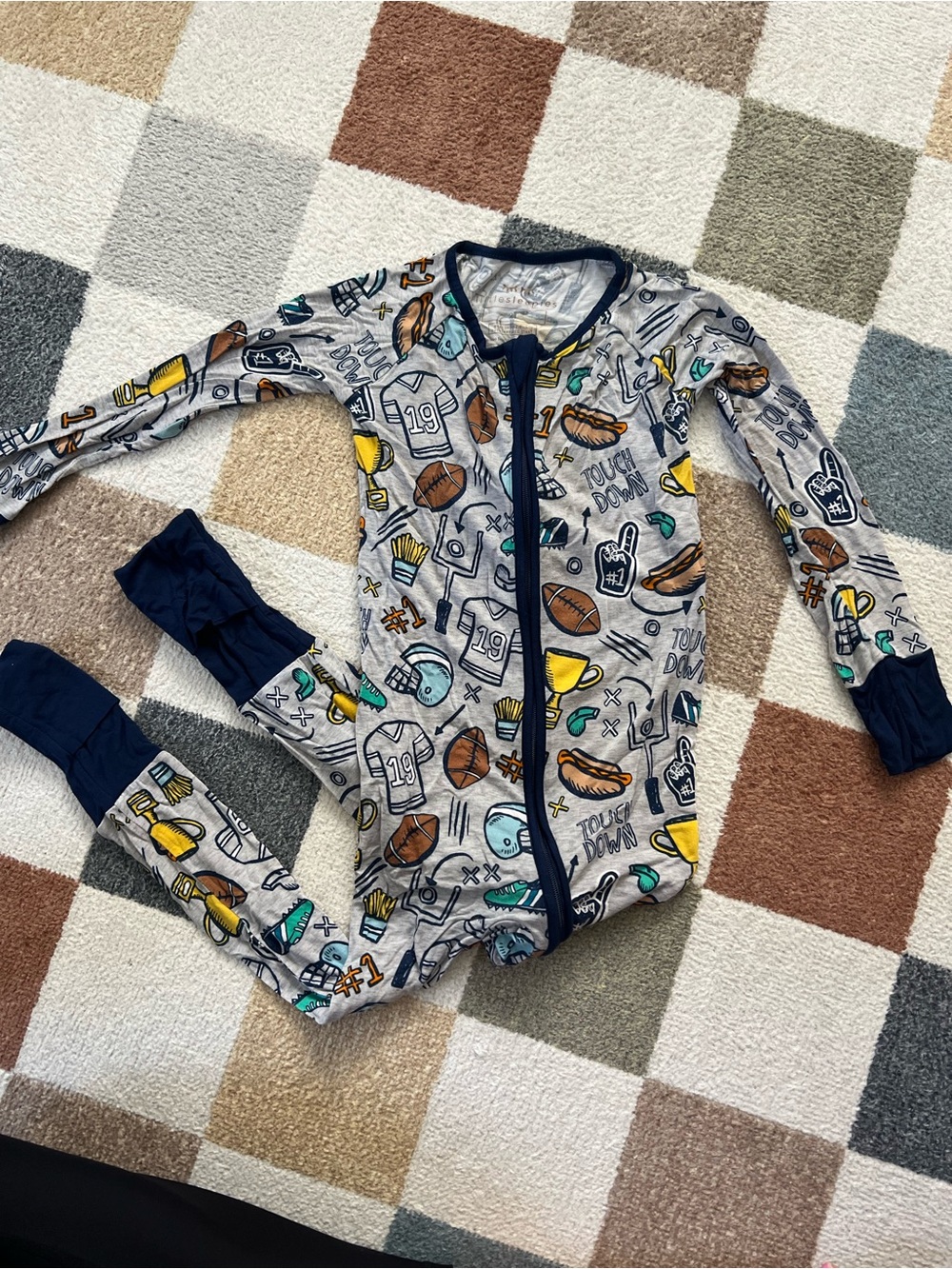 Little Sleepies Game Day PJs 2T